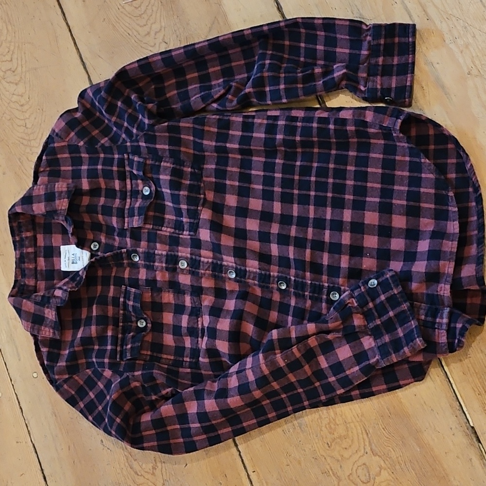 Flannel button down